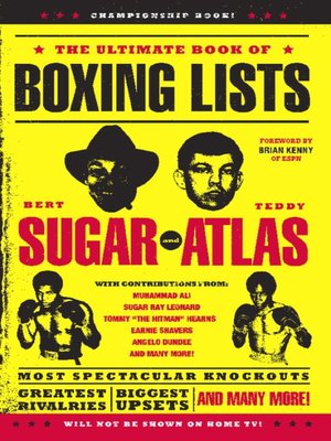 cover image of The Ultimate Book of Boxing Lists